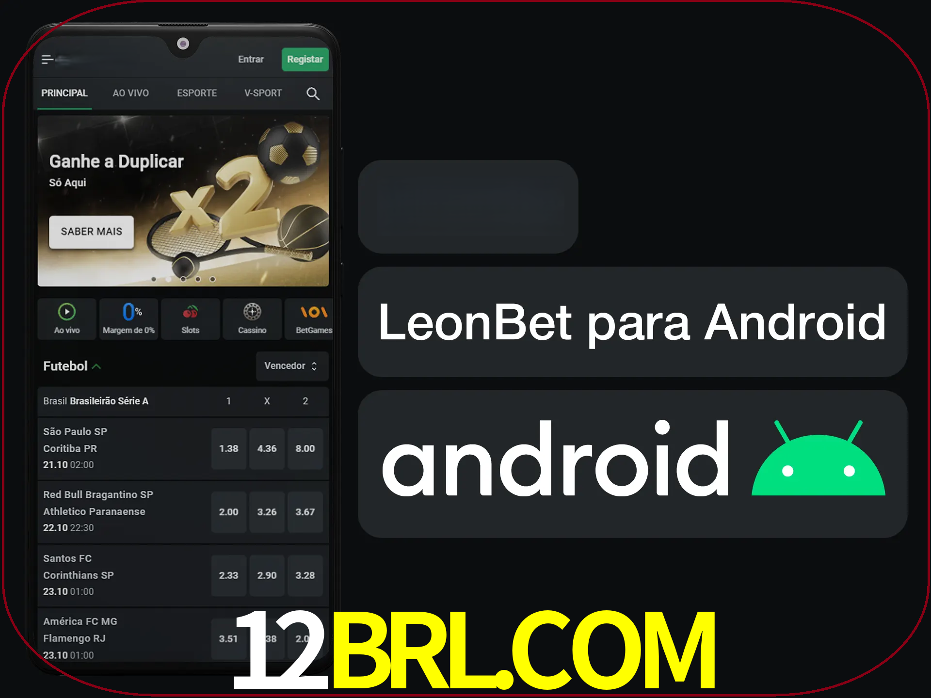 Adquira sua versão poket de LeonBet.